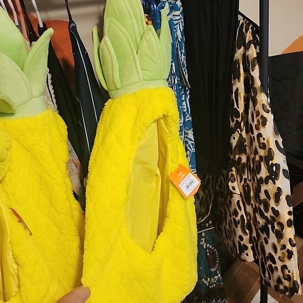 NEW! Snood Pineapple Halloween Costume Headwear - Hyde and EEK! Boutique Green! - Picture 1 of 4